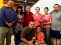 Meeting Rinpoche at the airport, July,9